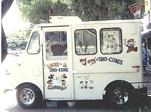 Tony's Snow-cone truck