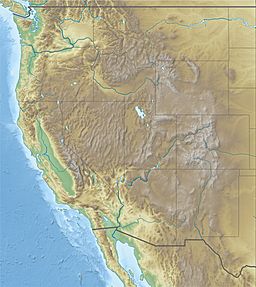 Casper Mountain is located in USA West