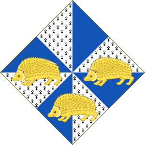 Arms of Jean Barker, Baroness Trumpington