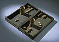Backgammon-set from American civil war