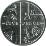 British five pence coin 2015 reverse.png