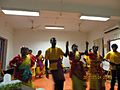 Indoor Dance performance of a tribe in Rajshahi, Bangladesh 2015 12