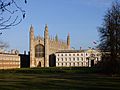 King's College Cambridge from the Backs