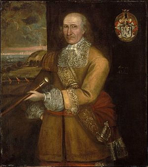 Major Thomas Savage, 1679, attributed to Thomas Smith
