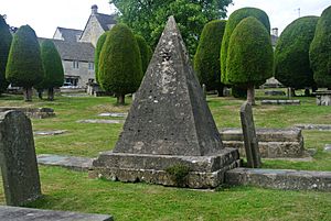 Pyramidal grave marker Painswick