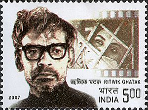 Ritwik Ghatak 2007 stamp of India