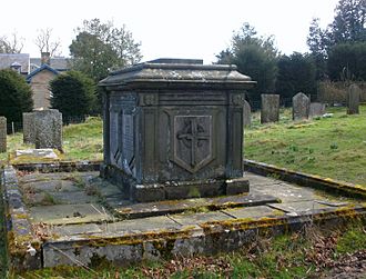 St Peter's Churchyard, Edensor - grave of Sir Joseph Paxton (1803–1865) cropped
