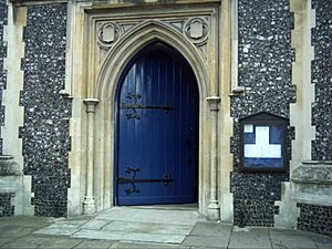 St marys wimbledon door