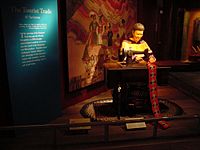 Tampa Bay History Center - Seminoles and Miccosukees The Tourist Trade display