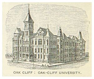 US-TX(1891) p826 OAK CLIFF, OAK CLIFF UNIVERSITY