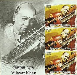 Vilayat Khan 2014 stampsheet of India cr.jpg