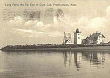 1909 long pt postcard
