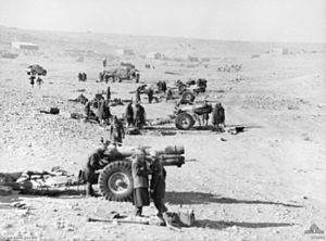 6 inch howitzers Tobruk Jan 1941 AWM 005610