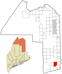 Location of Haynesville, Maine