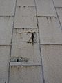 Concrete wall cracking as its steel reinforcing cracks and swells 9061v