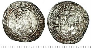 Henry VIII groat (FindID 151208)