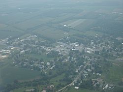 Aerial view of Huntsville