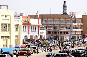 Square in Lubumbashi, 2011