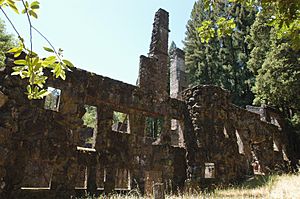 WOLF HOUSE RUINS, JACK LONDON STATE HISTORIC PARK, CALIFORNIA
