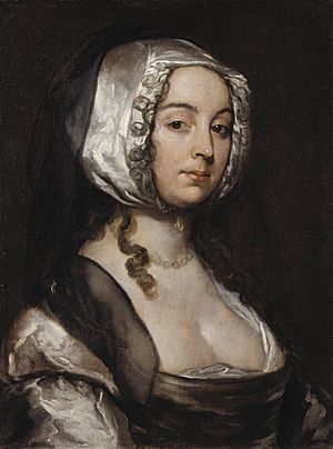 Добсон портрет жены художника Джудит. Ок. 1634-1640