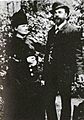 Antonín Dvořák with his wife Anna in London, 1886