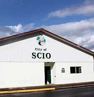 City building - Scio Oregon