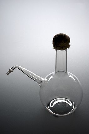 Glass flask