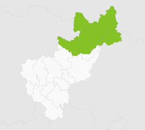 Mapa Sierra Gorda en Queretaro