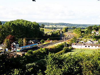 Railway at Pontrilas - geograph.org.uk - 889611