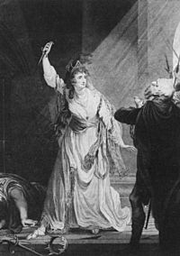 Sarah Siddons as Euphrasia in The Grecian Daughter, 1782