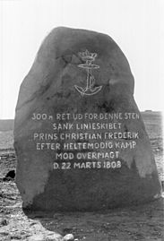 Stone for the Battle of Zealand Point