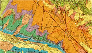 Telluride geologic map