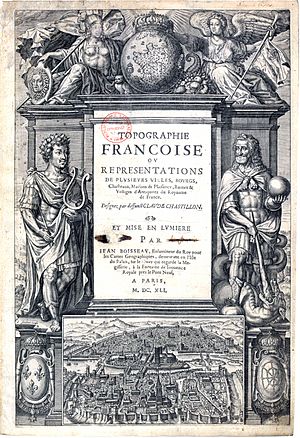 Topographie françoise, title page – Gallica 2016 (adjusted)