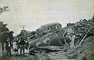 Train Wreck of 1907, Canaan, NH