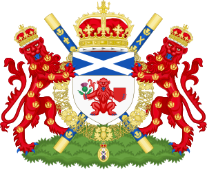 Coat of Arms of the Lord Lyon King of Arms.svg