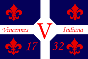 Flag of Vincennes, Indiana.png