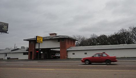 Former "New Rebel Motel", Memphis, Tennessee