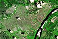 Imagem de satélite de Boa Vista, Roraima em 2017