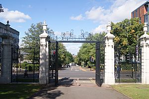 Leicester Peace Walk gates (5)