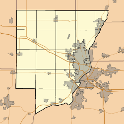 West Bluff Historic District is located in Peoria County, Illinois