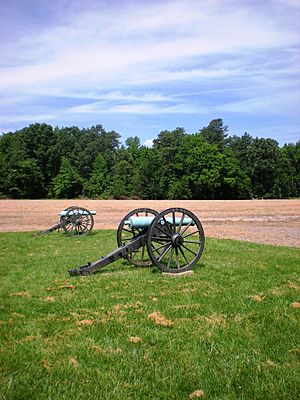 Malvern Cannons , Civil War Battlefield, RIchmond National Battlefield