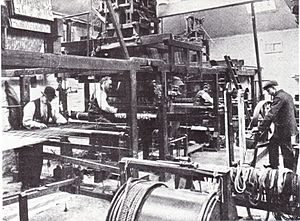 Morris and Company Weaving at Merton Abbey