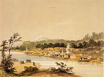 Oregon City, circa 1845