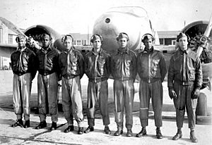 Roger Terry and Tuskegee Airmen
