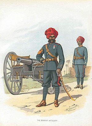 The Bombay Artillery 1890