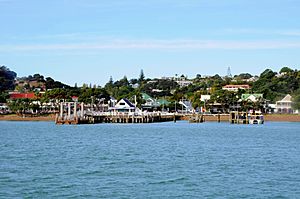 The pier of Paihia,New Zealand