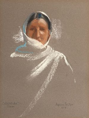 Agnes Pelton, Candido, Taos, 1919
