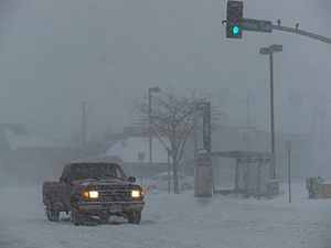 Blizzard in Kansas City