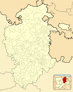 Santa María Ananúñez is located in Province of Burgos