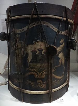 Drum of the Edinburgh Town Guard (late 18thC)